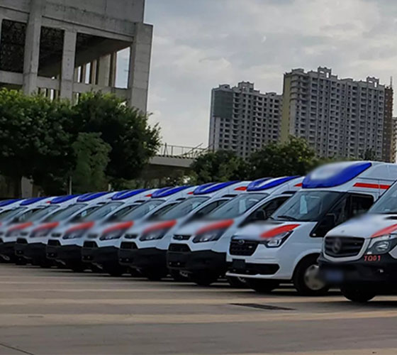 曲周县服务车队展示