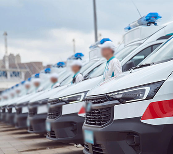 曲周县服务车队展示